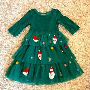 Like NEW Mini Boden Christmas Dress